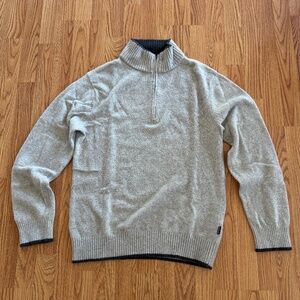 Patagonia Wool Blend Mock Neck 1/4 Zip Sweater